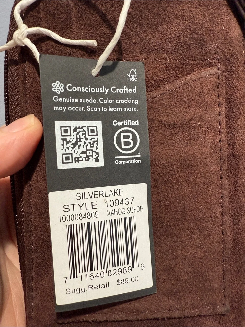 The Sak compact suede